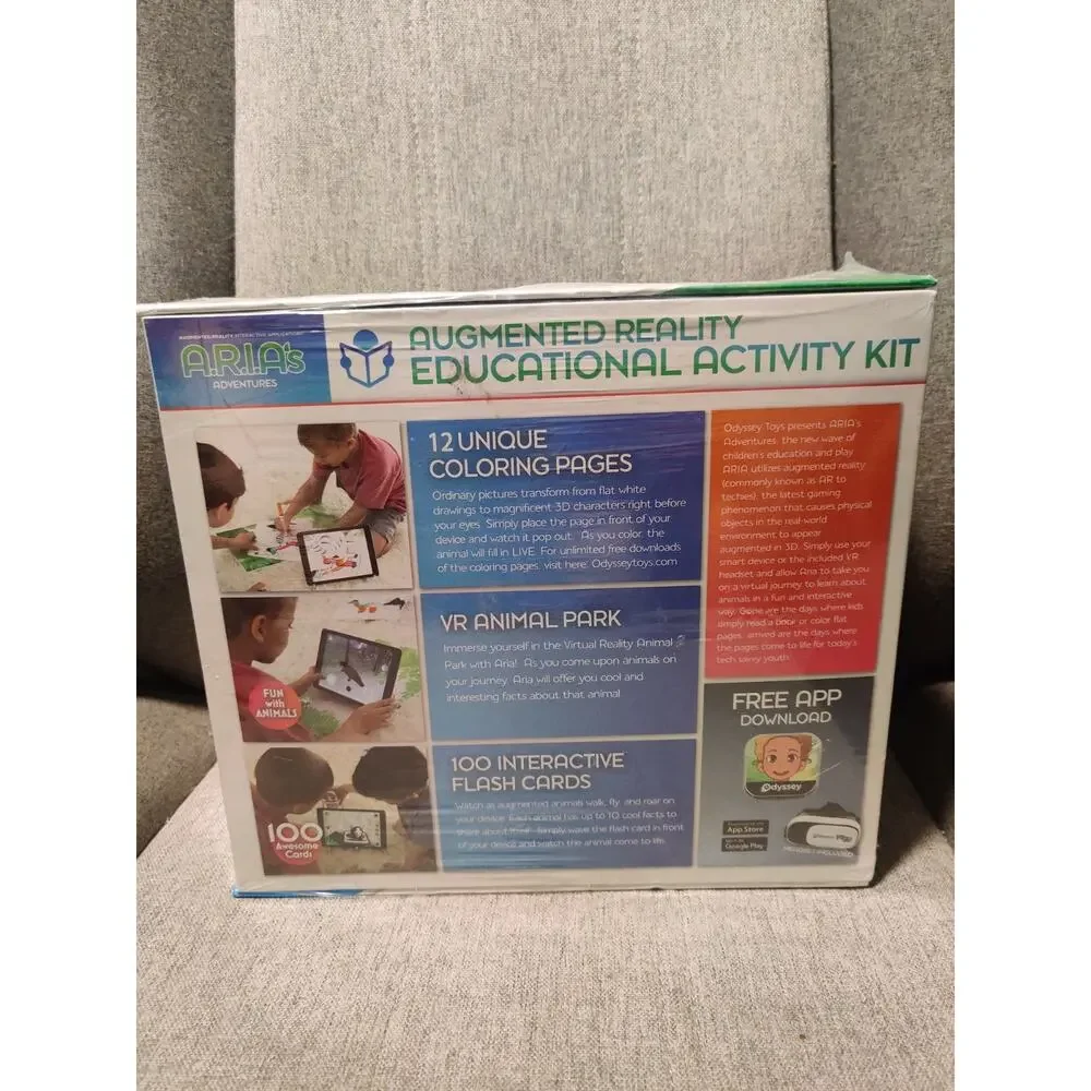 ARIA's Adventures Educational Gaming System w Virtual Reality Goggles by Odyssey